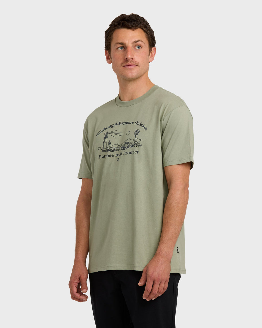 Billabong A/Div Scenic Route Short Sleeve T-Shirt - Seagrass