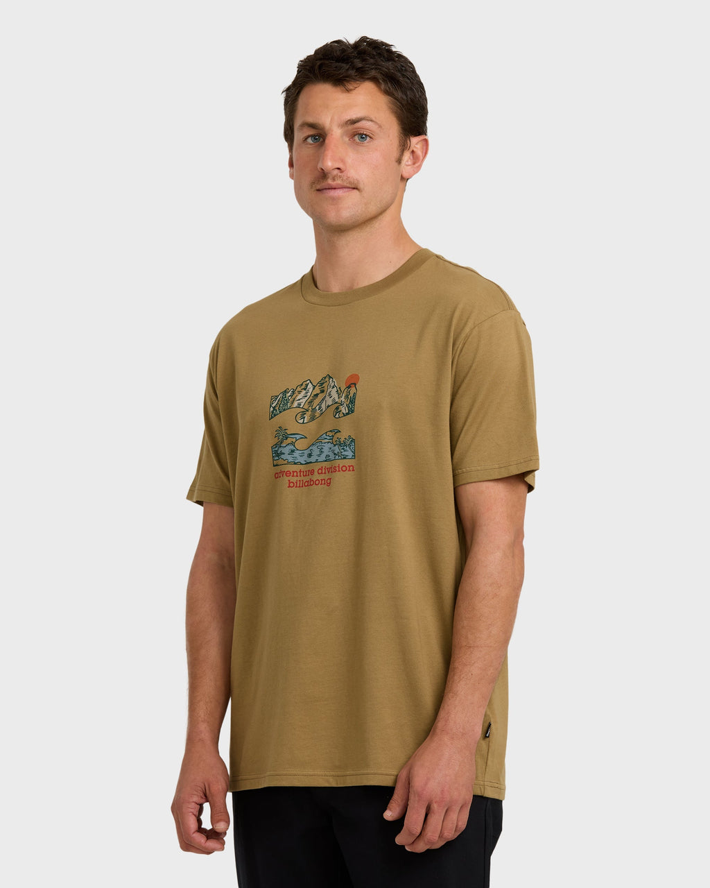 Billabong A/Div Glimpse Short Sleeve T-Shirt - Gravel