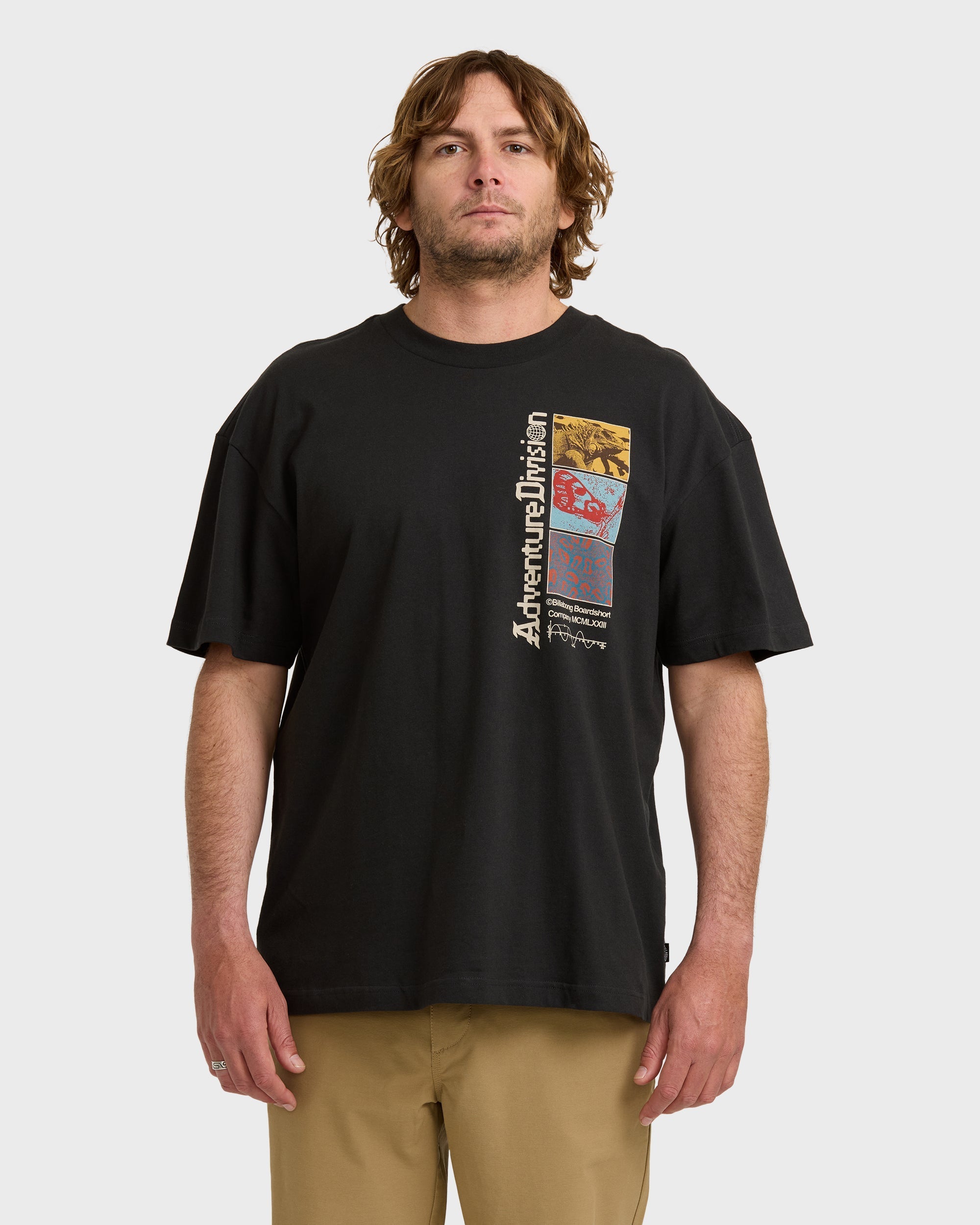 Billabong A/Div Evolve OG Short Sleeve T-Shirt - Washed Black