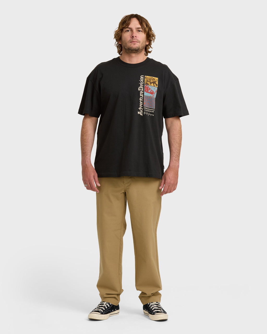 Billabong A/Div Evolve OG Short Sleeve T-Shirt - Washed Black
