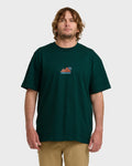 Billabong A/Div Reach The Peak OG Short Sleeve T-Shirt - Spruce Green