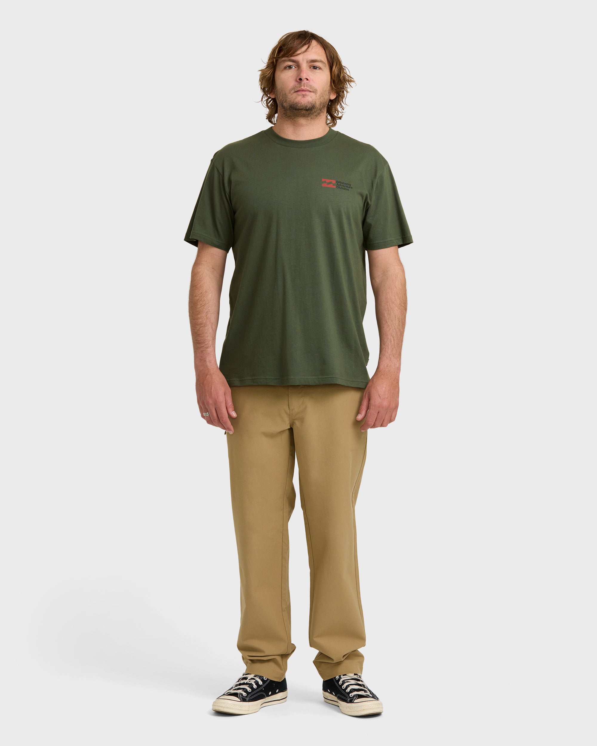 Billabong A/Div Abandoned Short Sleeve T-Shirt - Fatigue