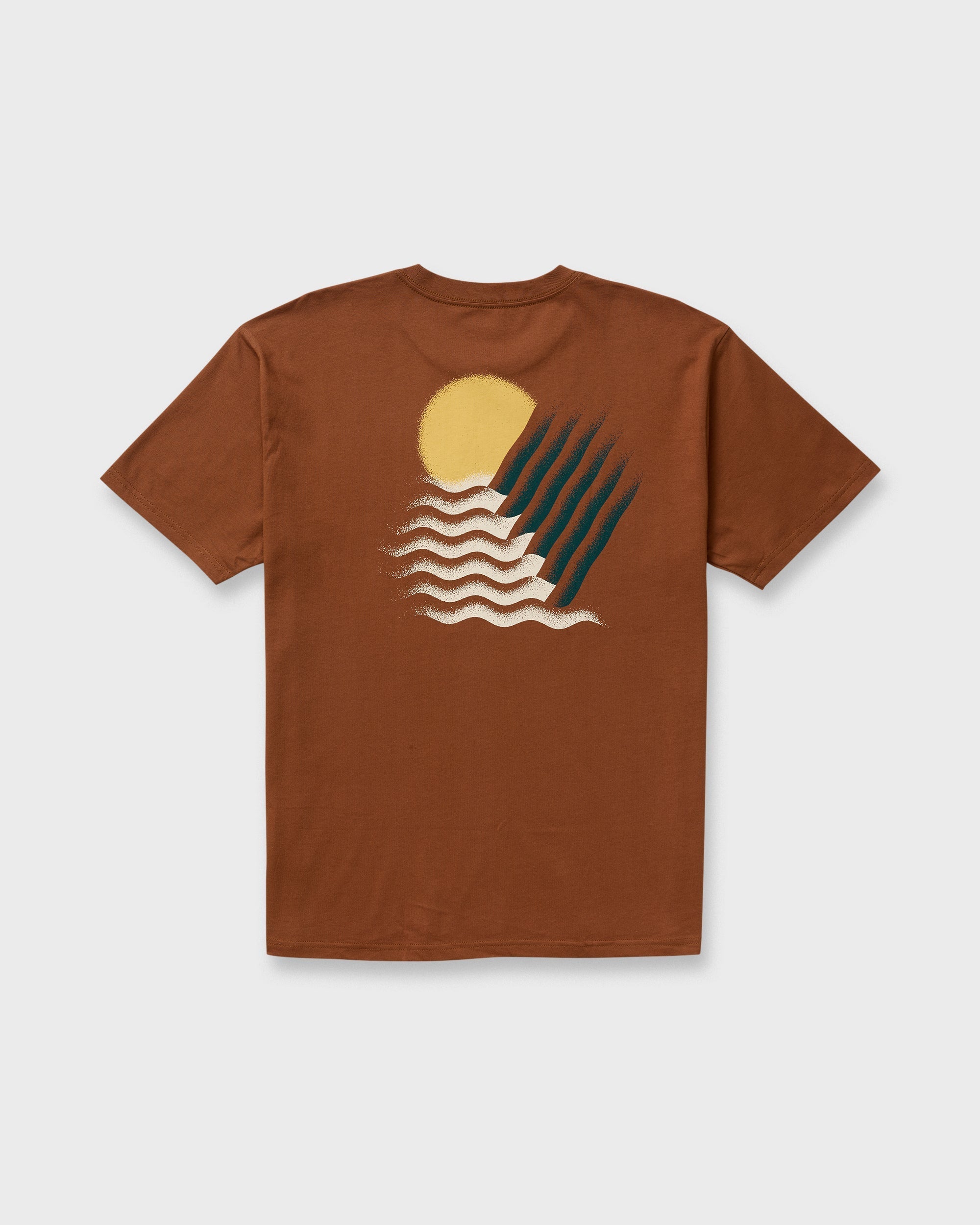 Billabong Canyons Regular Short Sleeve T-Shirt - Rust