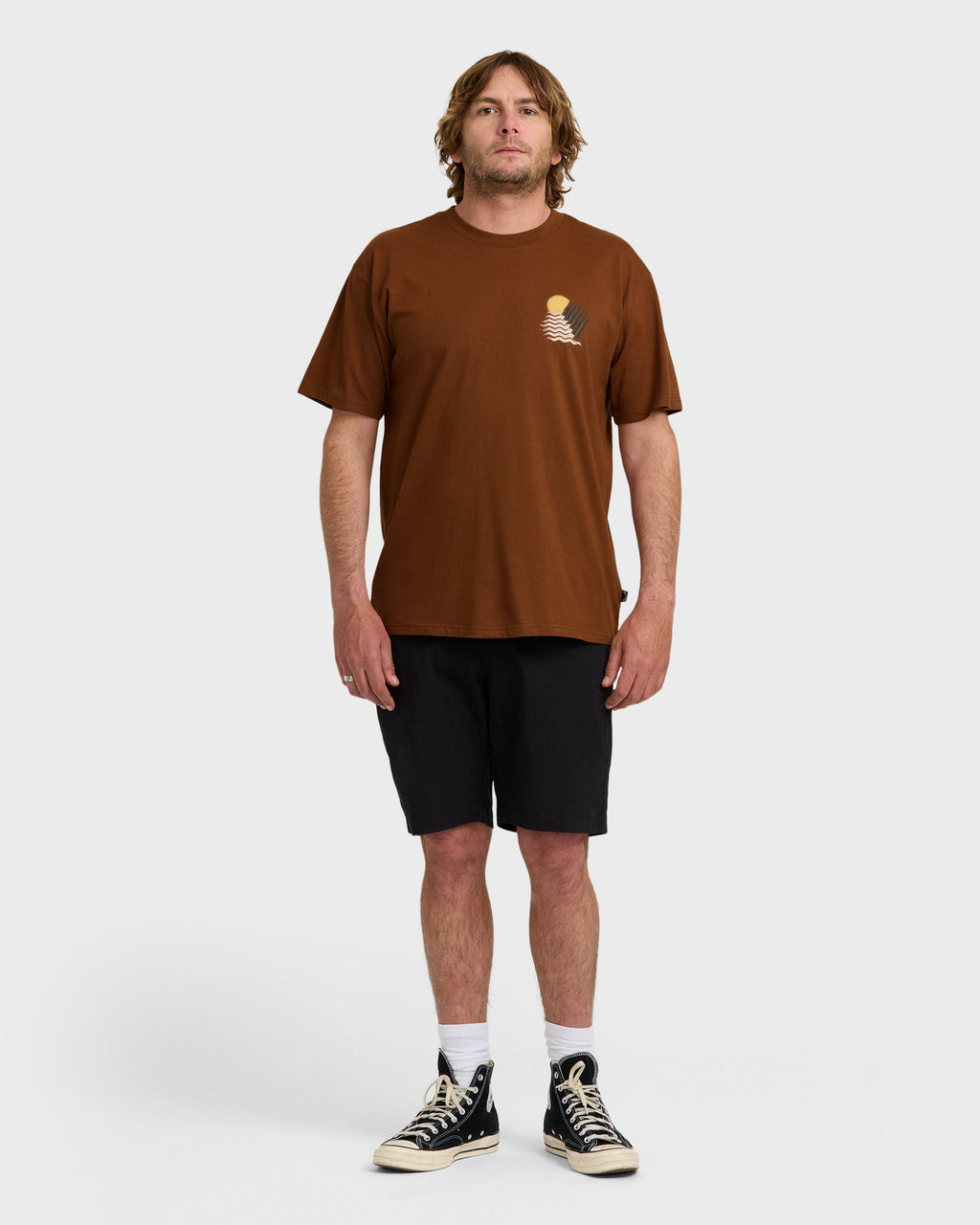 Billabong Canyons Regular Short Sleeve T-Shirt - Rust