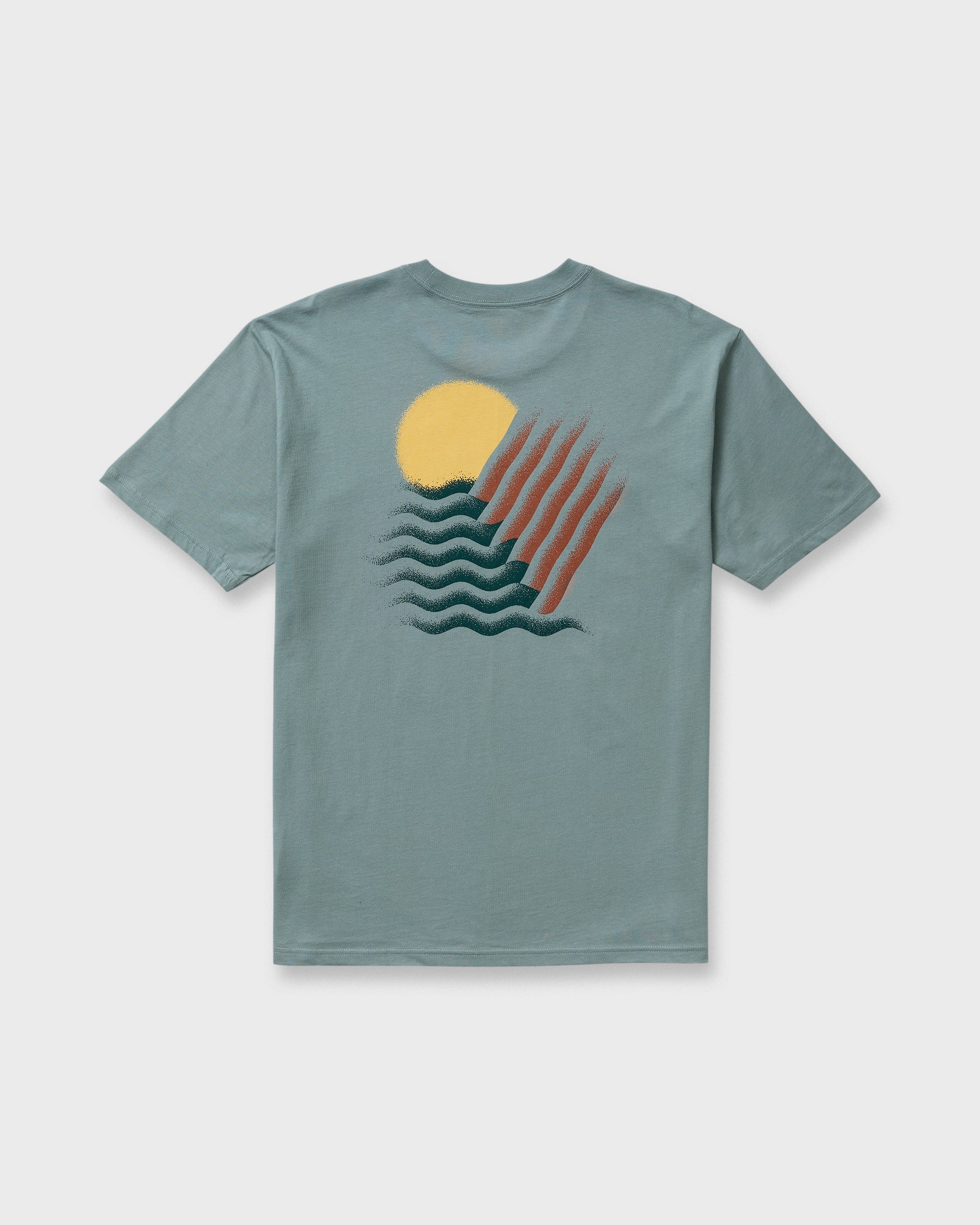 Billabong Canyons Regular Short Sleeve T-Shirt - Sea Blue