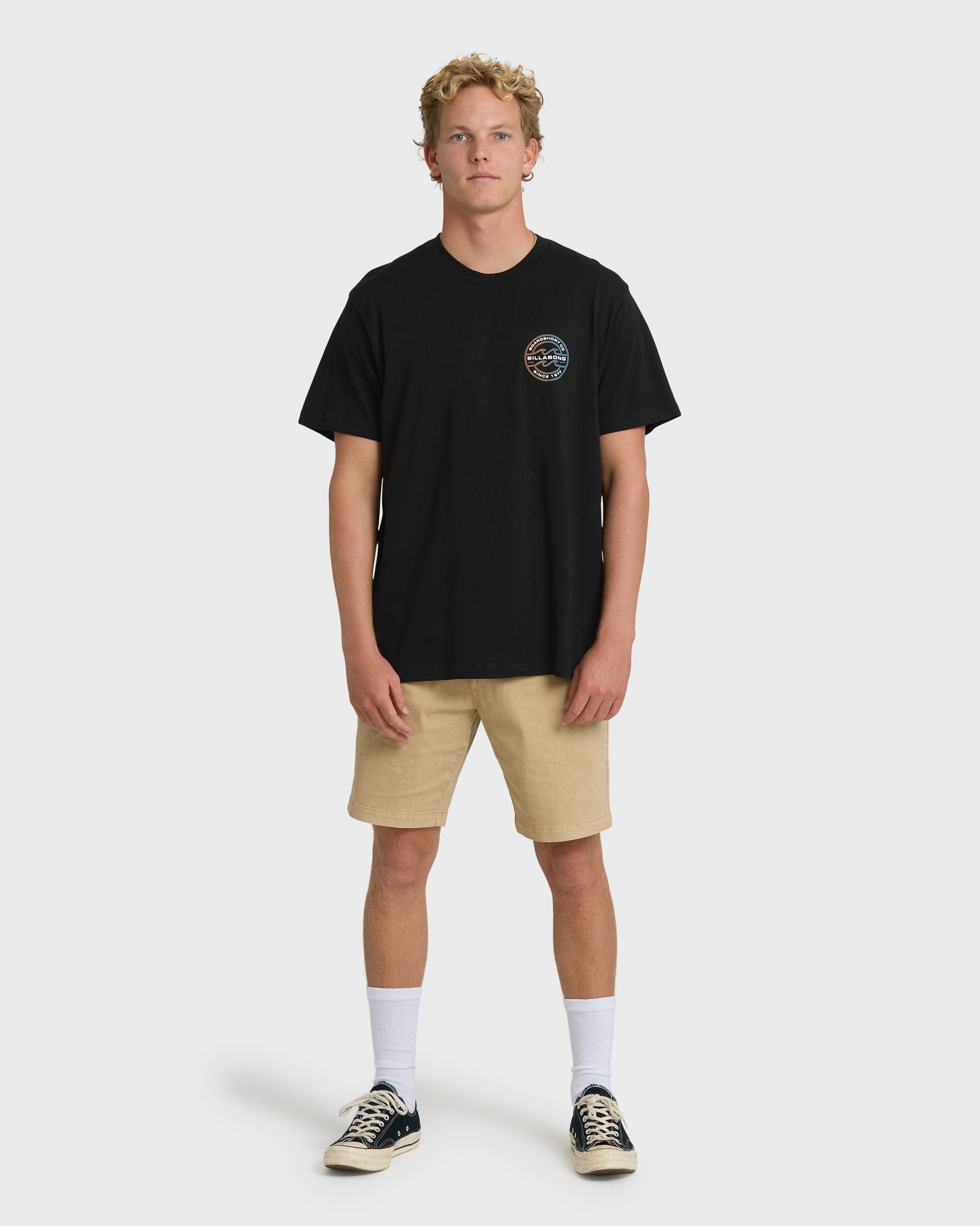 Billabong Hollow Premium Short Sleeve T-Shirt - Black