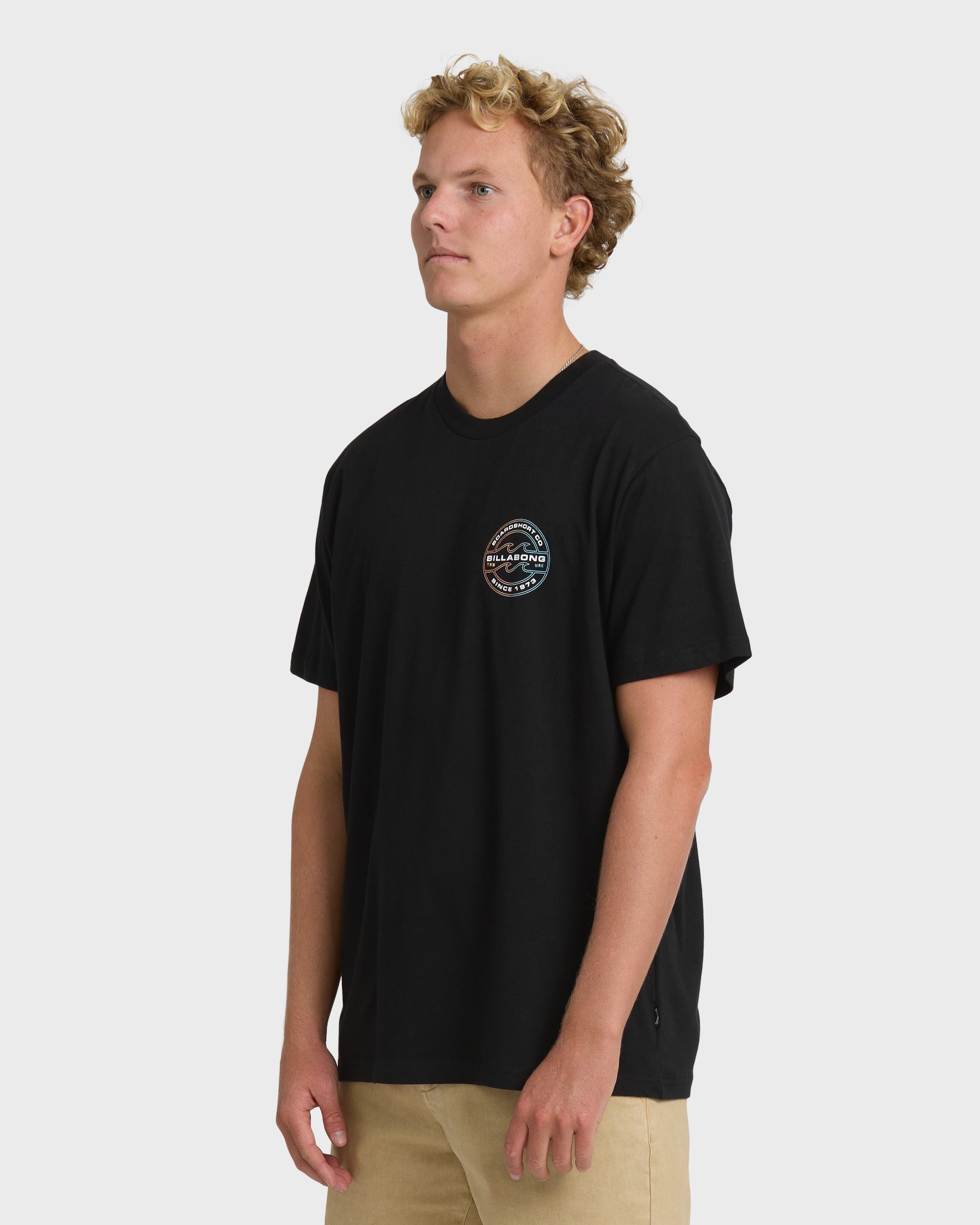 Billabong Hollow Premium Short Sleeve T-Shirt - Black