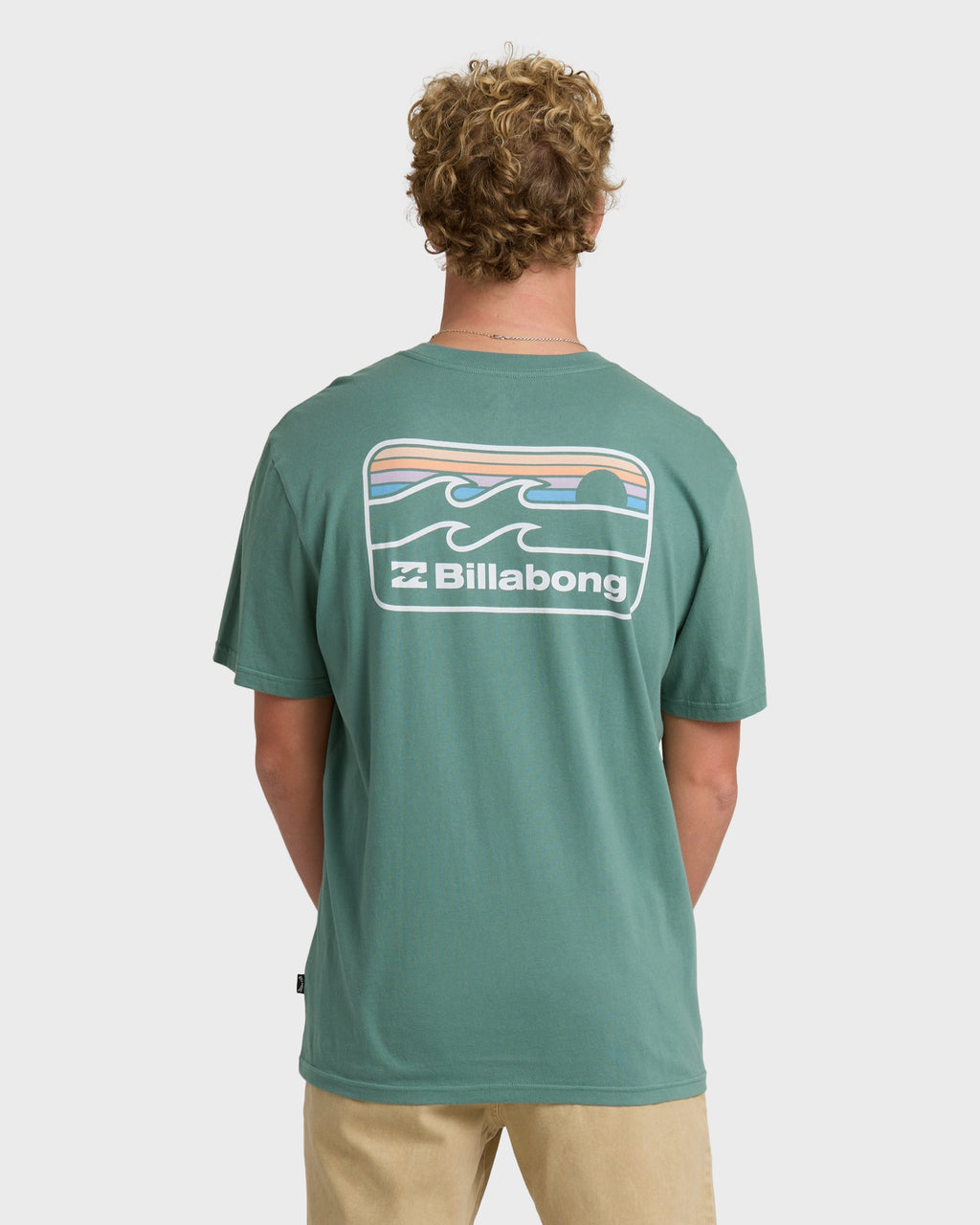 Billabong Runner Premium Short Sleeve T-Shirt - Sea Green
