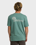 Billabong Late Checkout Premium Short Sleeve T-Shirt - Sea Green