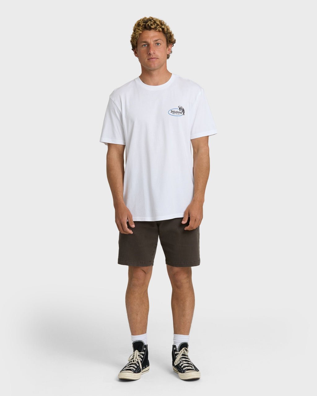 Billabong Roadie Premium Short Sleeve T-Shirt - White