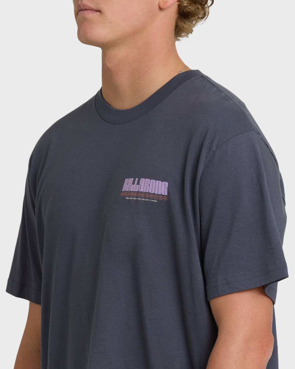 Billabong Broadsheet Premium Short Sleeve T-Shirt - Graystone