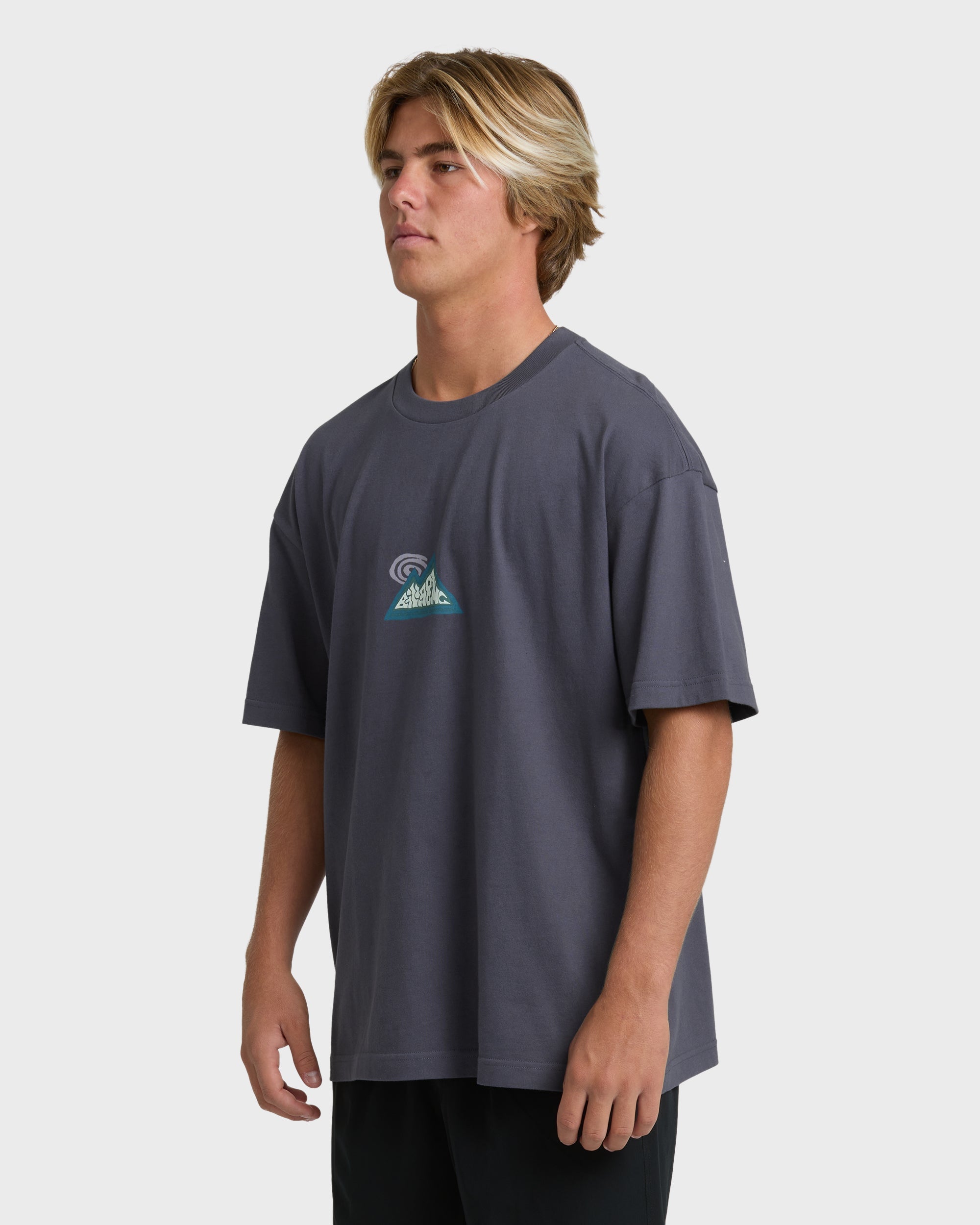 Billabong Reach The Peak Adiv Og Short Sleeve T-Shirt - Graystone