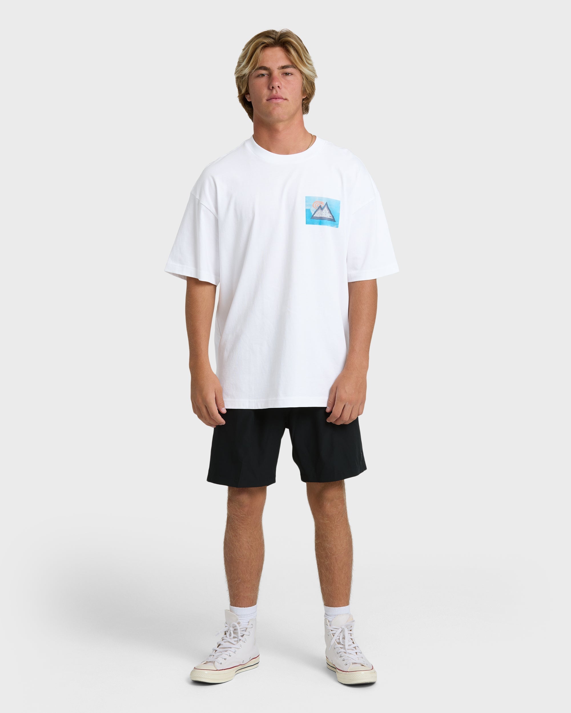 Billabong Moments Adiv Og Short Sleeve T-Shirt - White