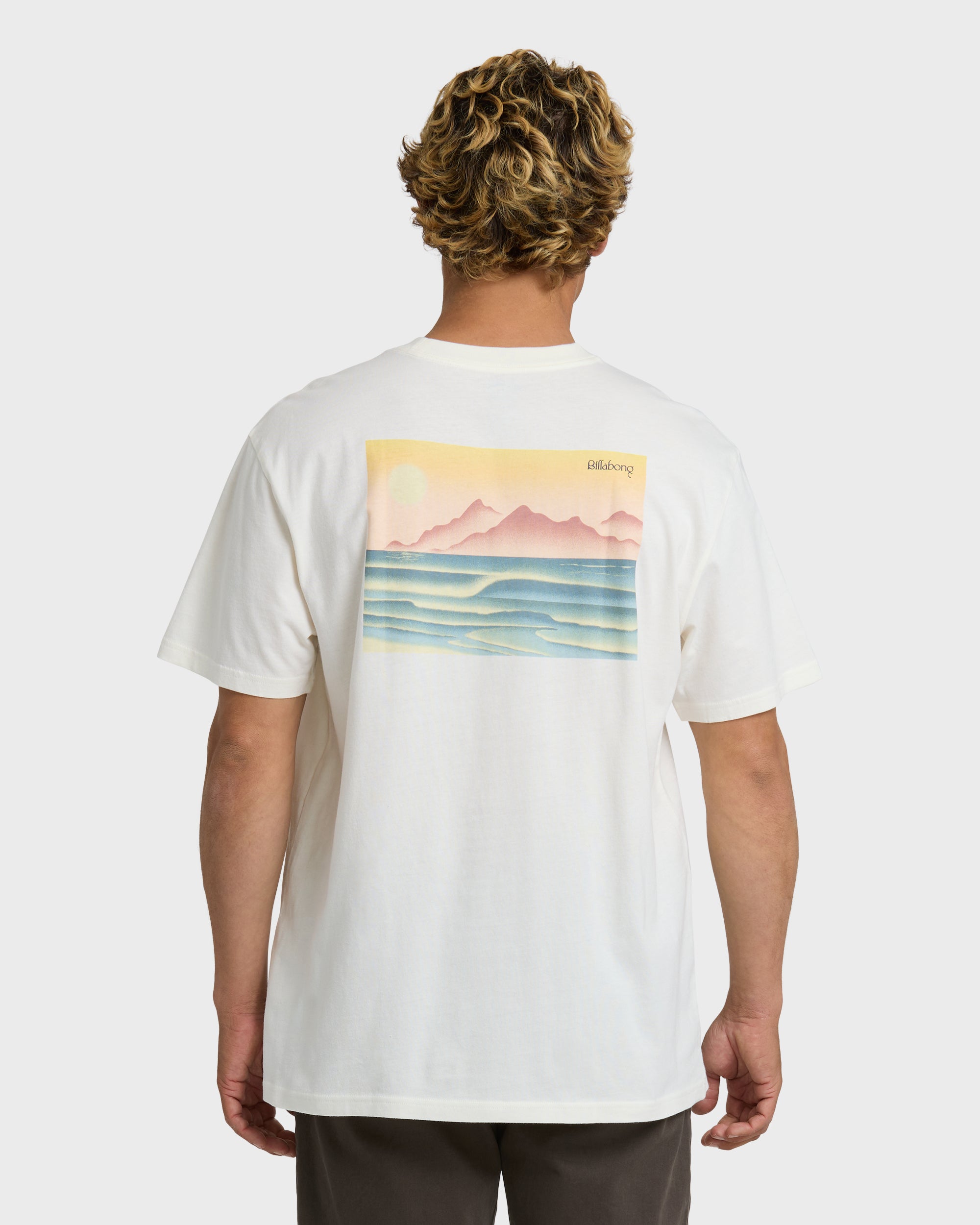 Billabong L.a.g.o. Premium Short Sleeve T-Shirt - Off White