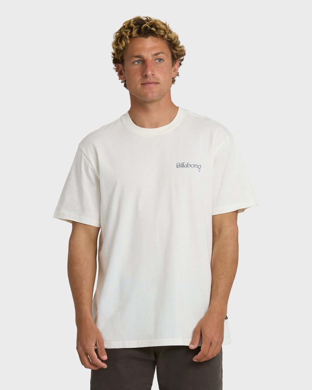 Billabong L.a.g.o. Premium Short Sleeve T-Shirt - Off White