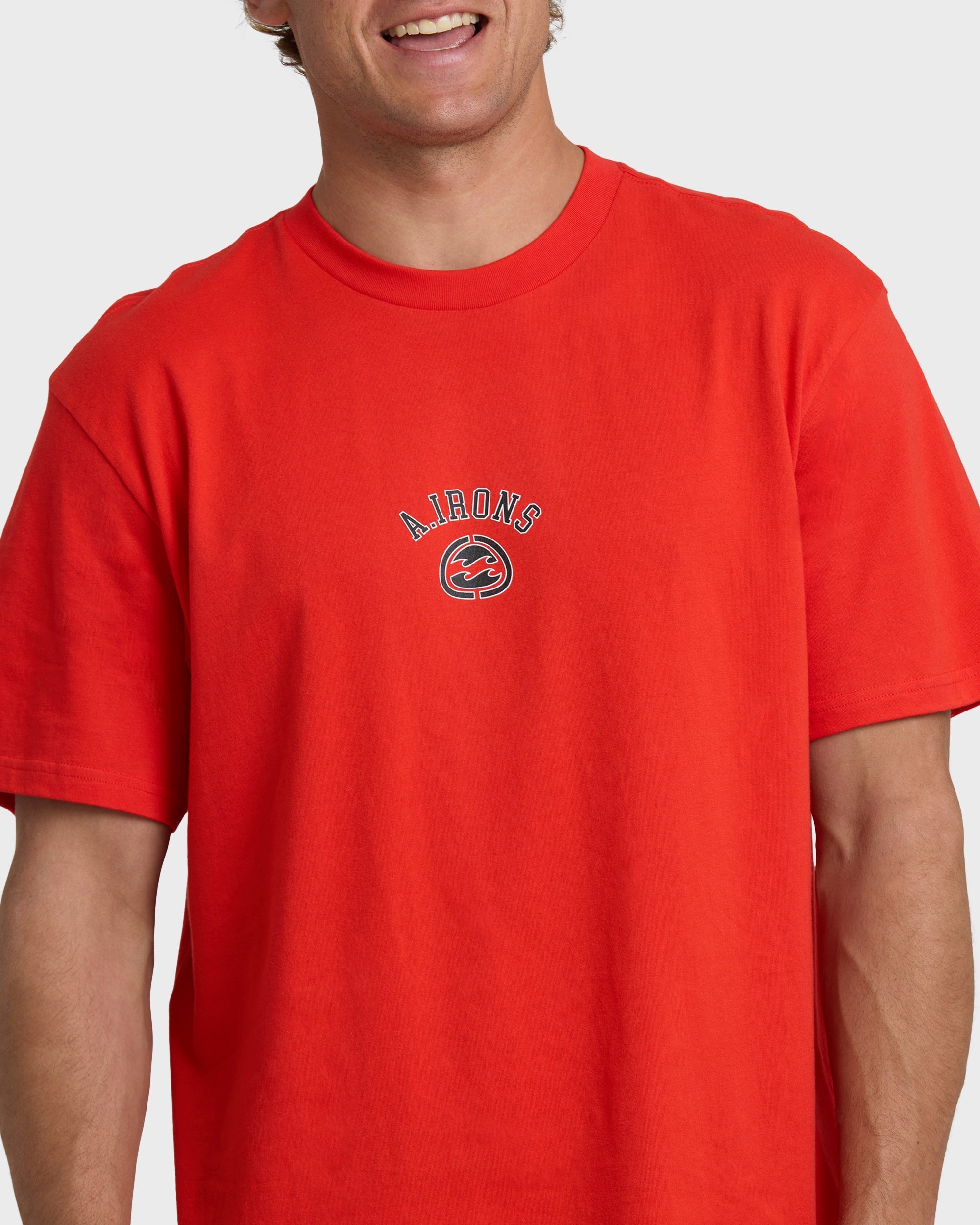 Billabong A.I. Bio Wave Premium Short Sleeve T-Shirt - Red