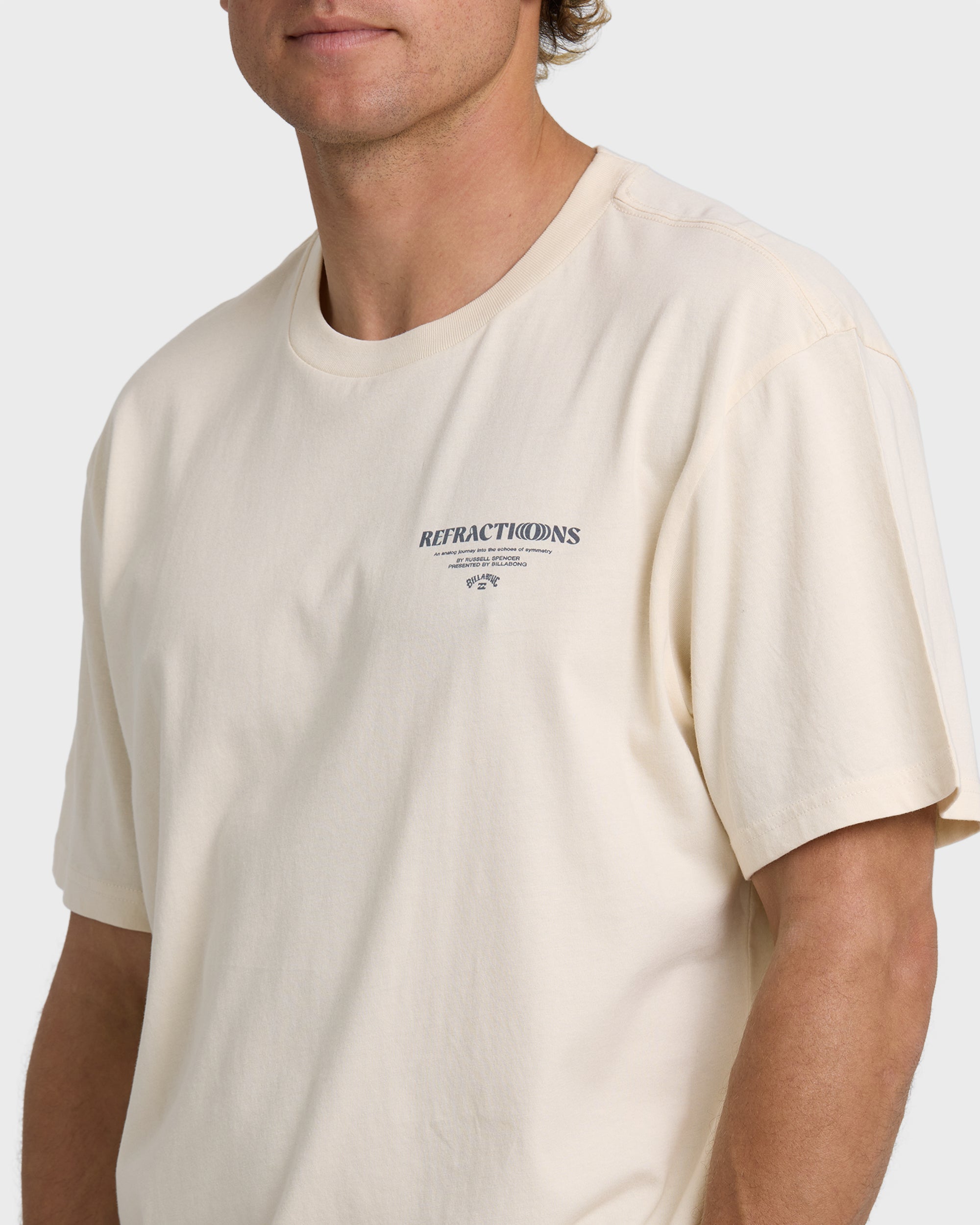 Billabong Refractions Premium Short Sleeve T-Shirt - Oyster Gray