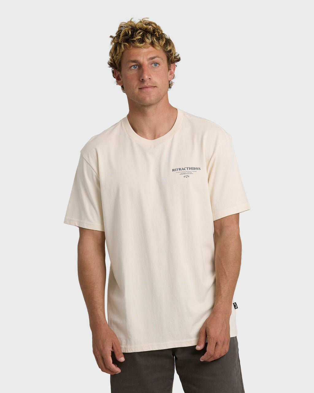 Billabong Refractions Premium Short Sleeve T-Shirt - Oyster Gray