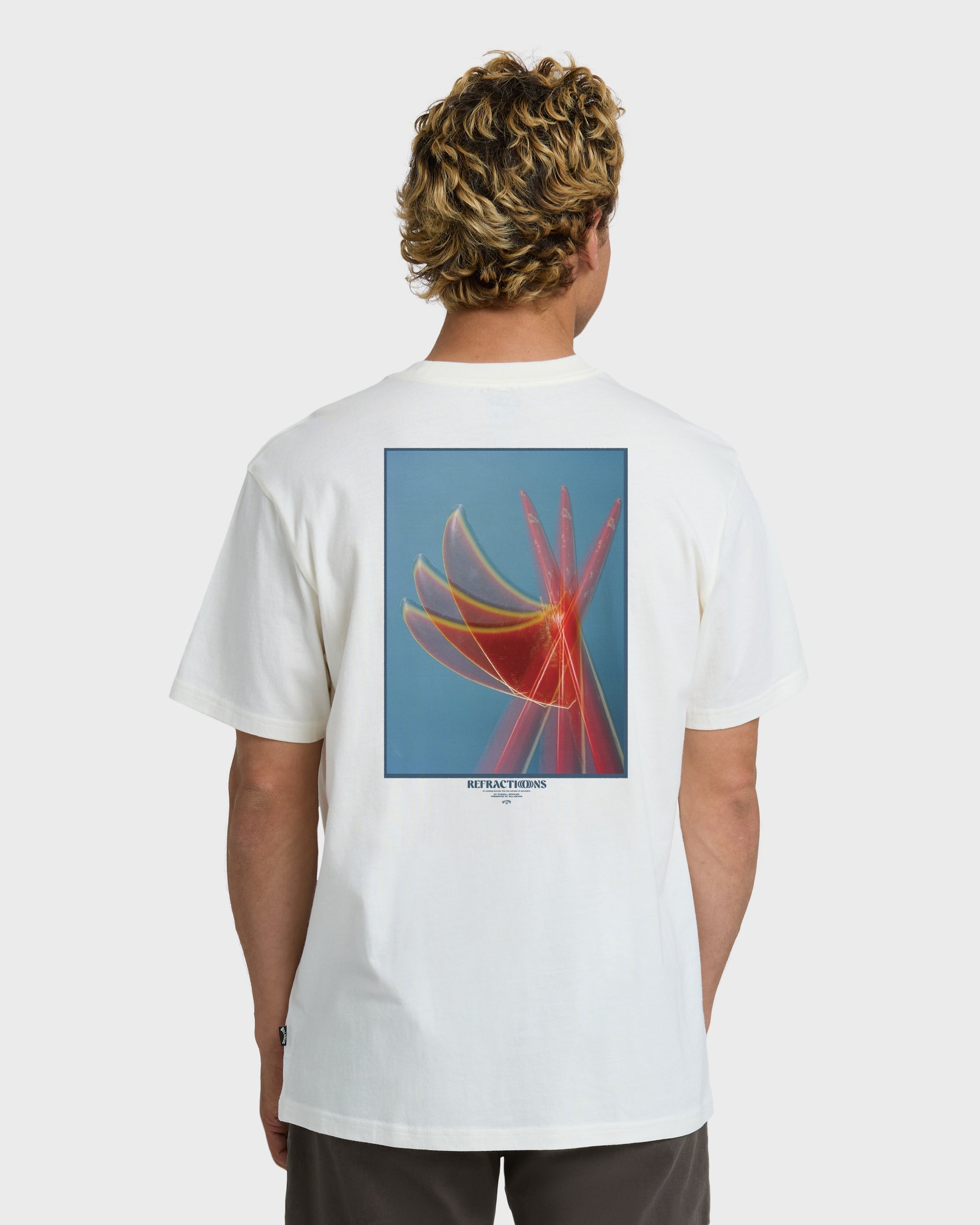 Billabong Flower Premium Short Sleeve T-Shirt - Off White