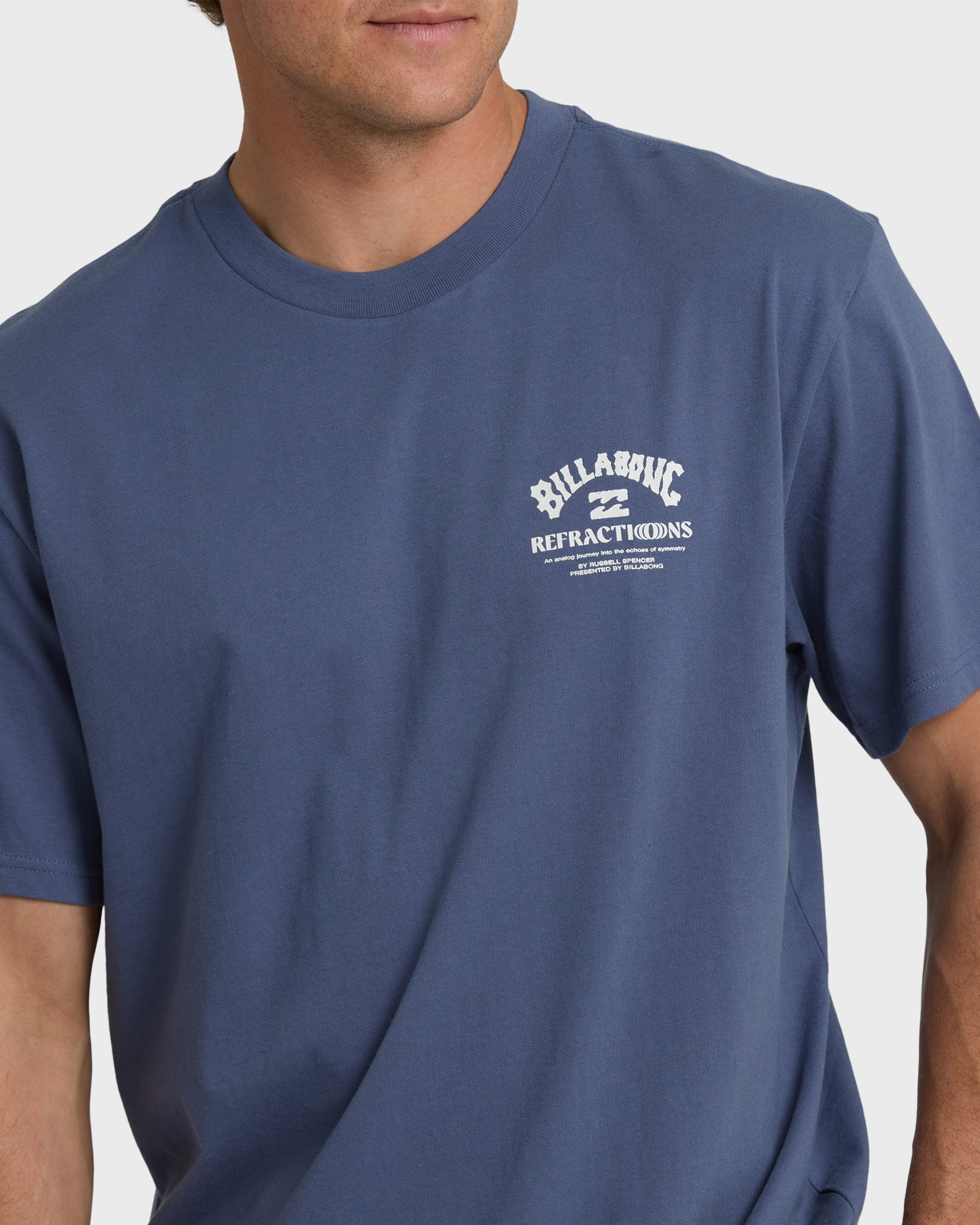 Billabong Flower Premium Short Sleeve T-Shirt - Vintage Indigo