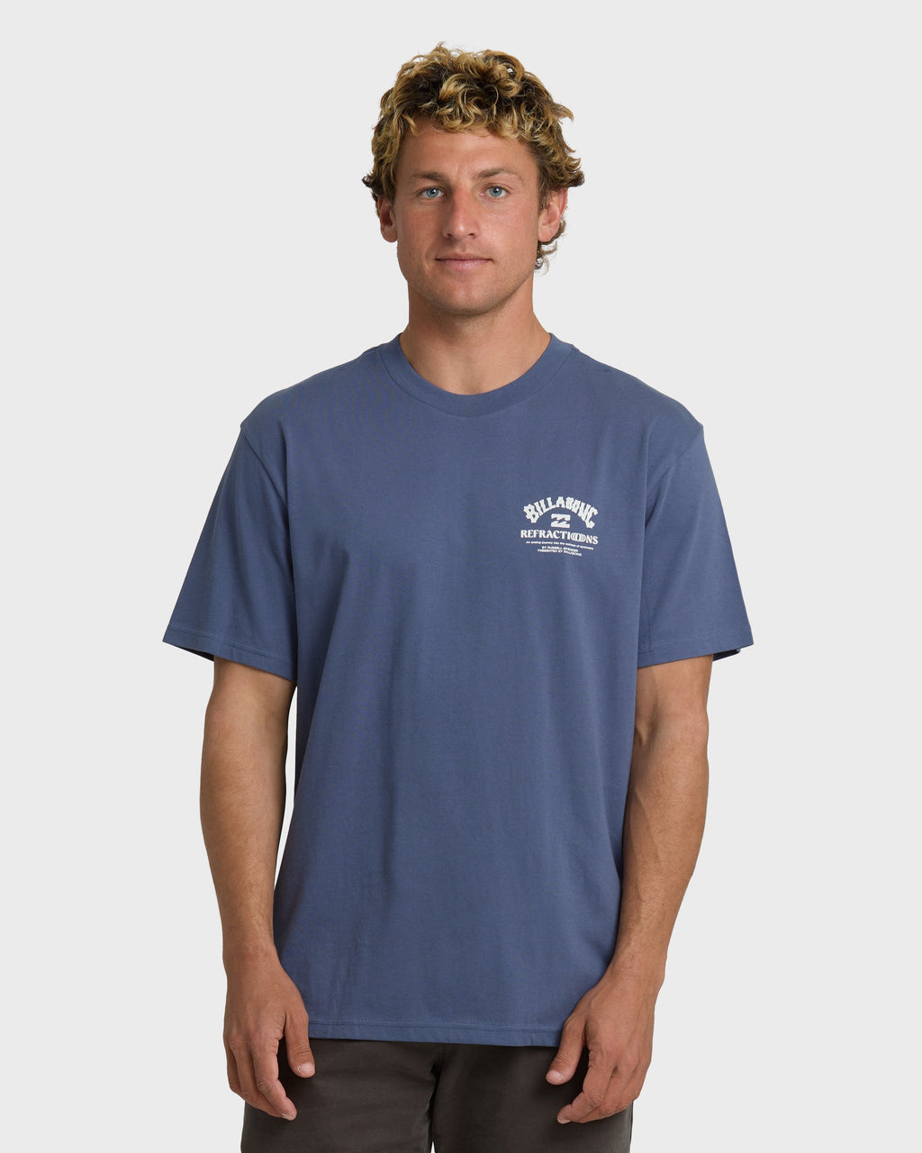 Billabong Flower Premium Short Sleeve T-Shirt - Vintage Indigo