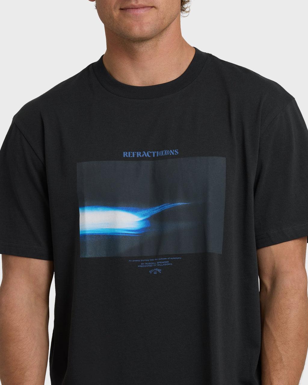 Billabong Night Surf Premium Short Sleeve T-Shirt - Black Vintage