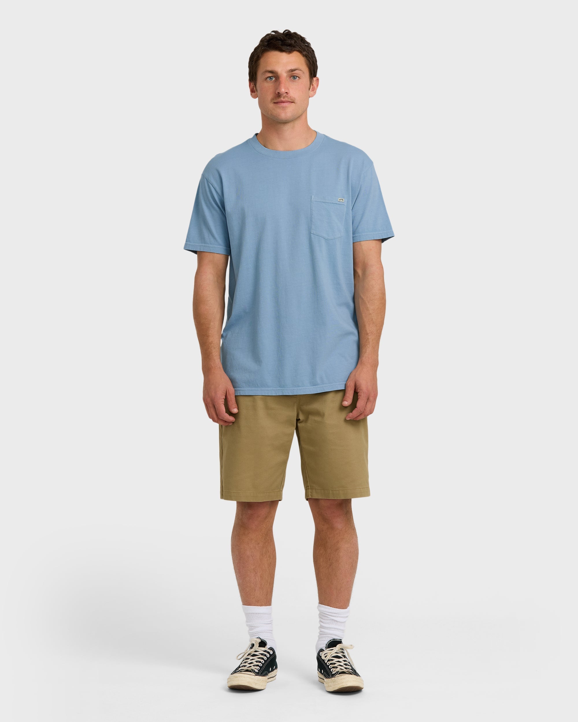 Billabong Essential Premium Wave Wash T-Shirt - Denim