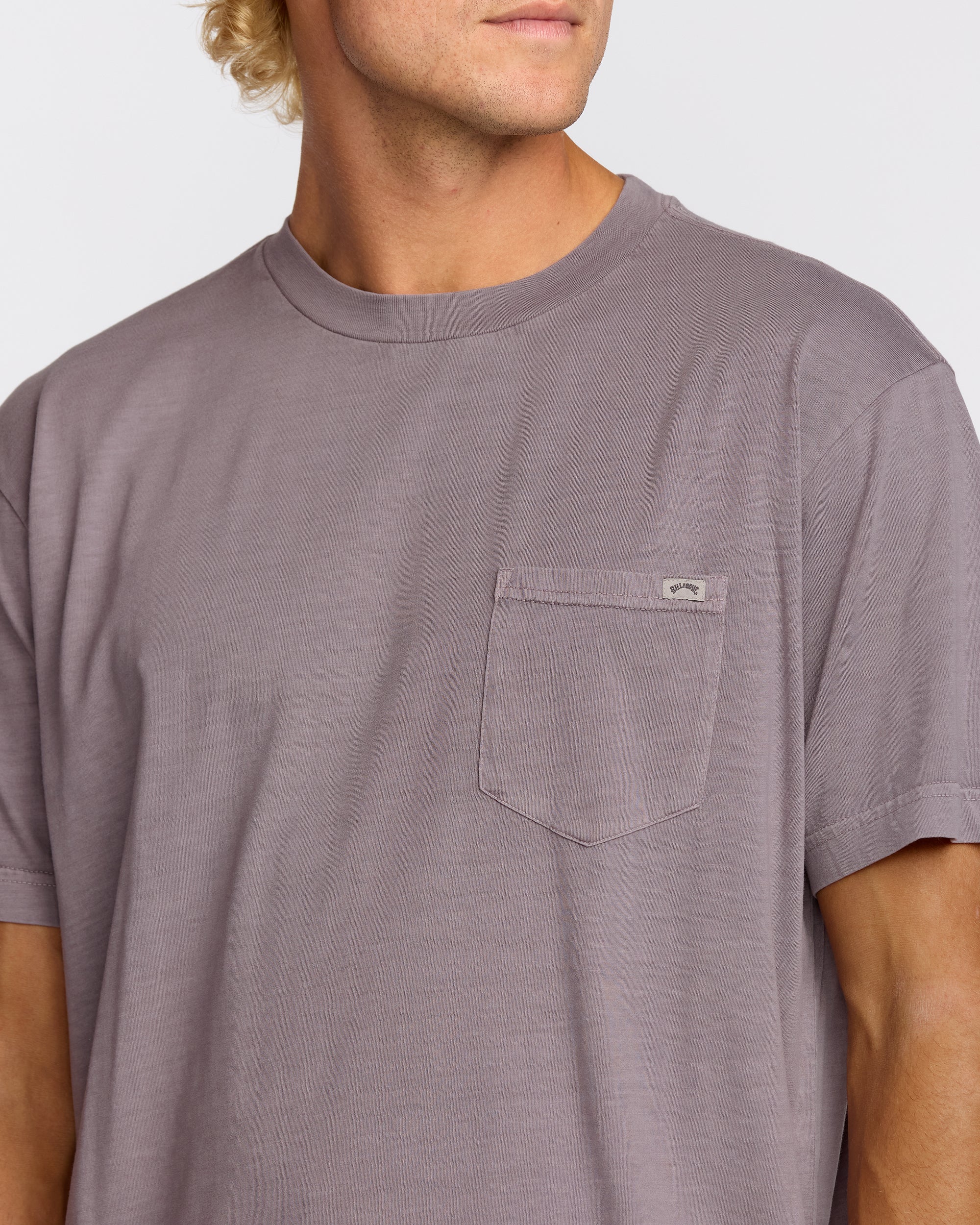 Billabong Essential Premium Wave Wash T-Shirt - Grey Violet