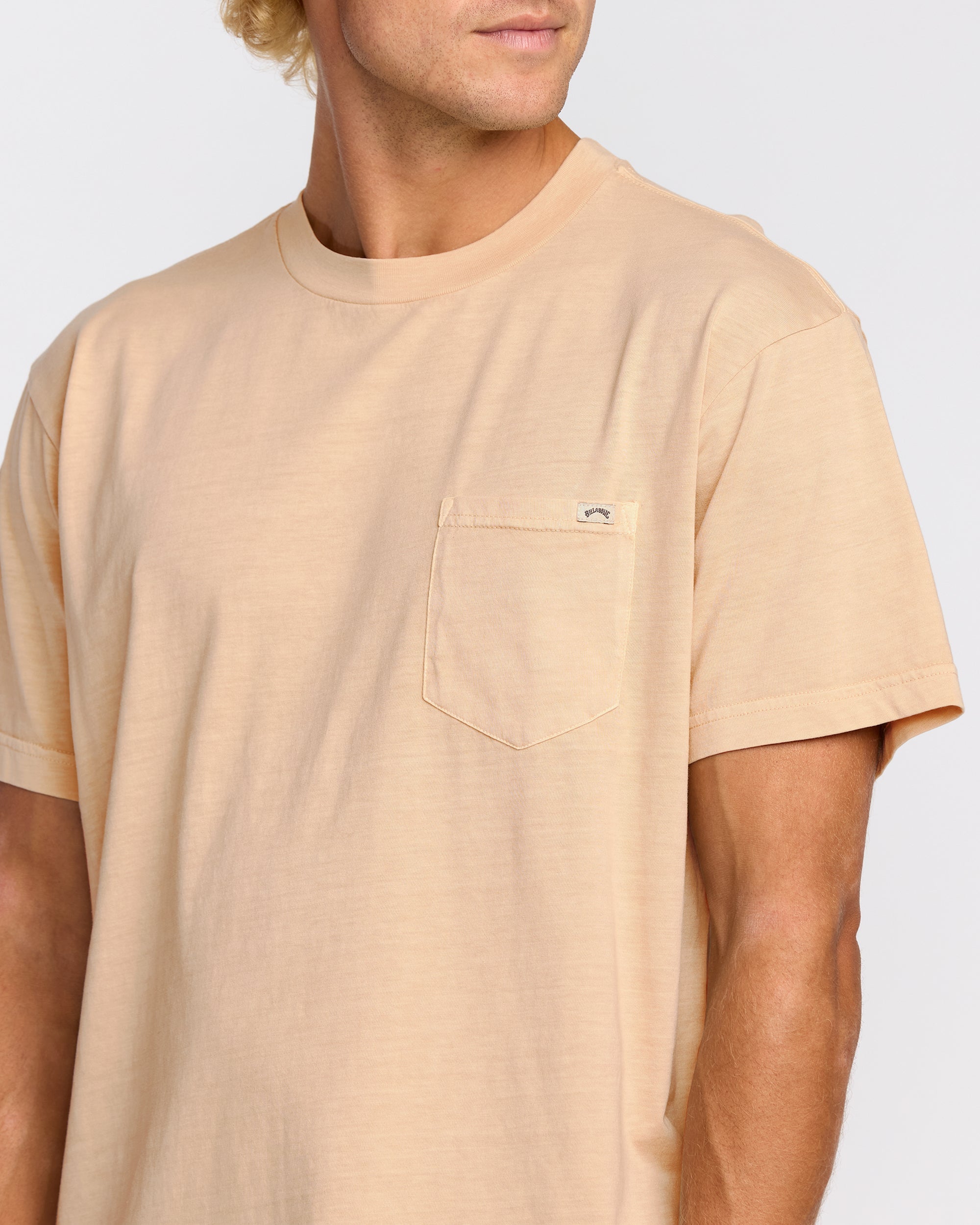 Billabong Essential Premium Wave Wash T-Shirt - Light Khaki