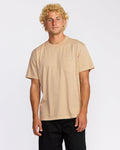 Billabong Essential Premium Wave Wash T-Shirt - Light Khaki