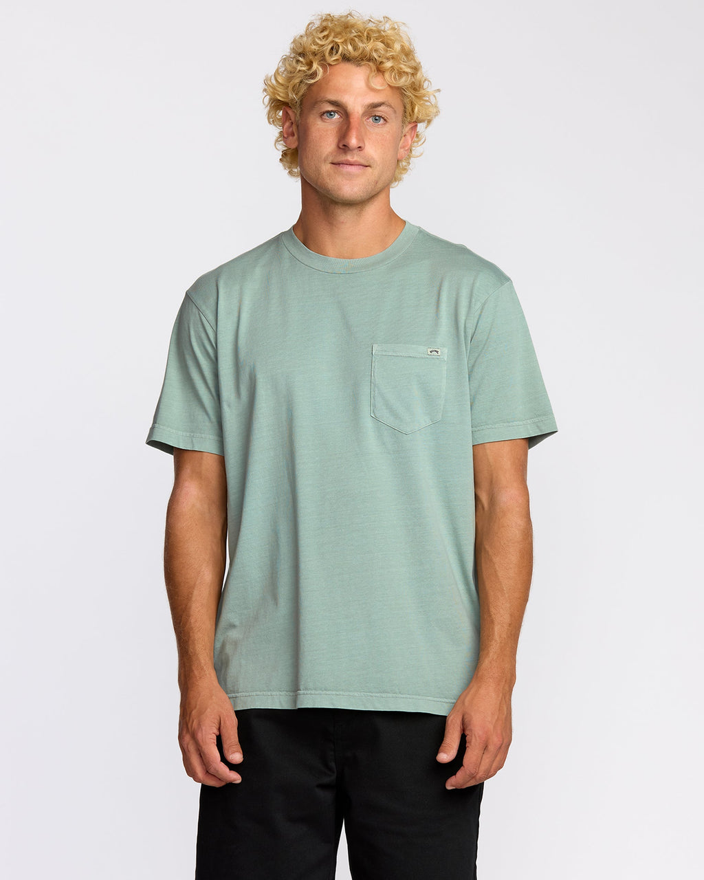 Billabong Essential Premium Wave Wash T-Shirt - Mineral Blue