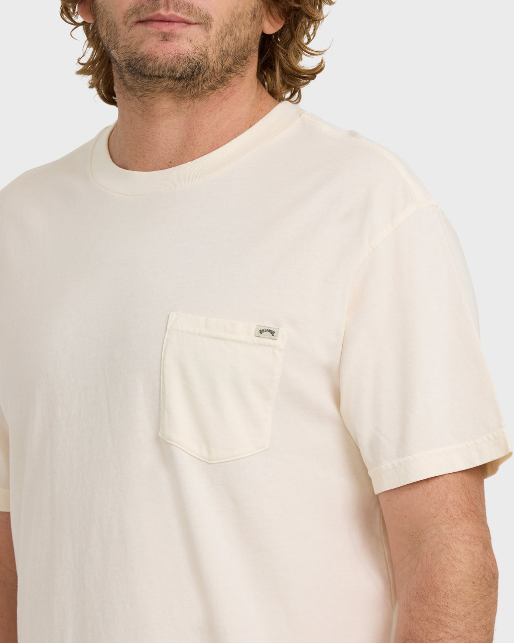 Billabong Essential Premium Wave Wash T-Shirt - Off White