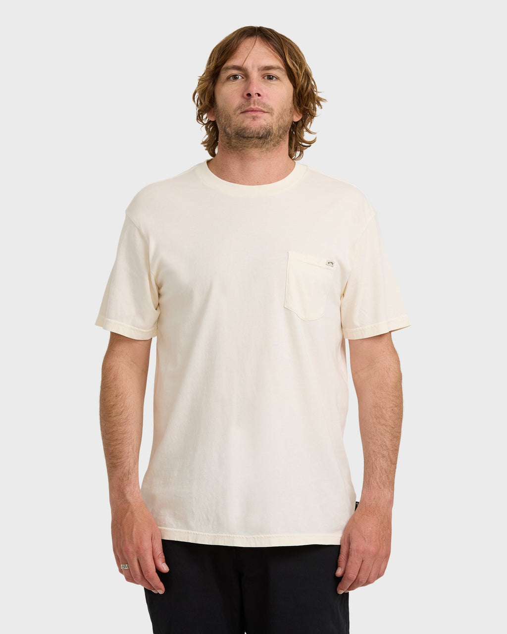 Billabong Essential Premium Wave Wash T-Shirt - Off White