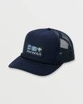 Billabong Kahili Hi Trucker Hat - Navy
