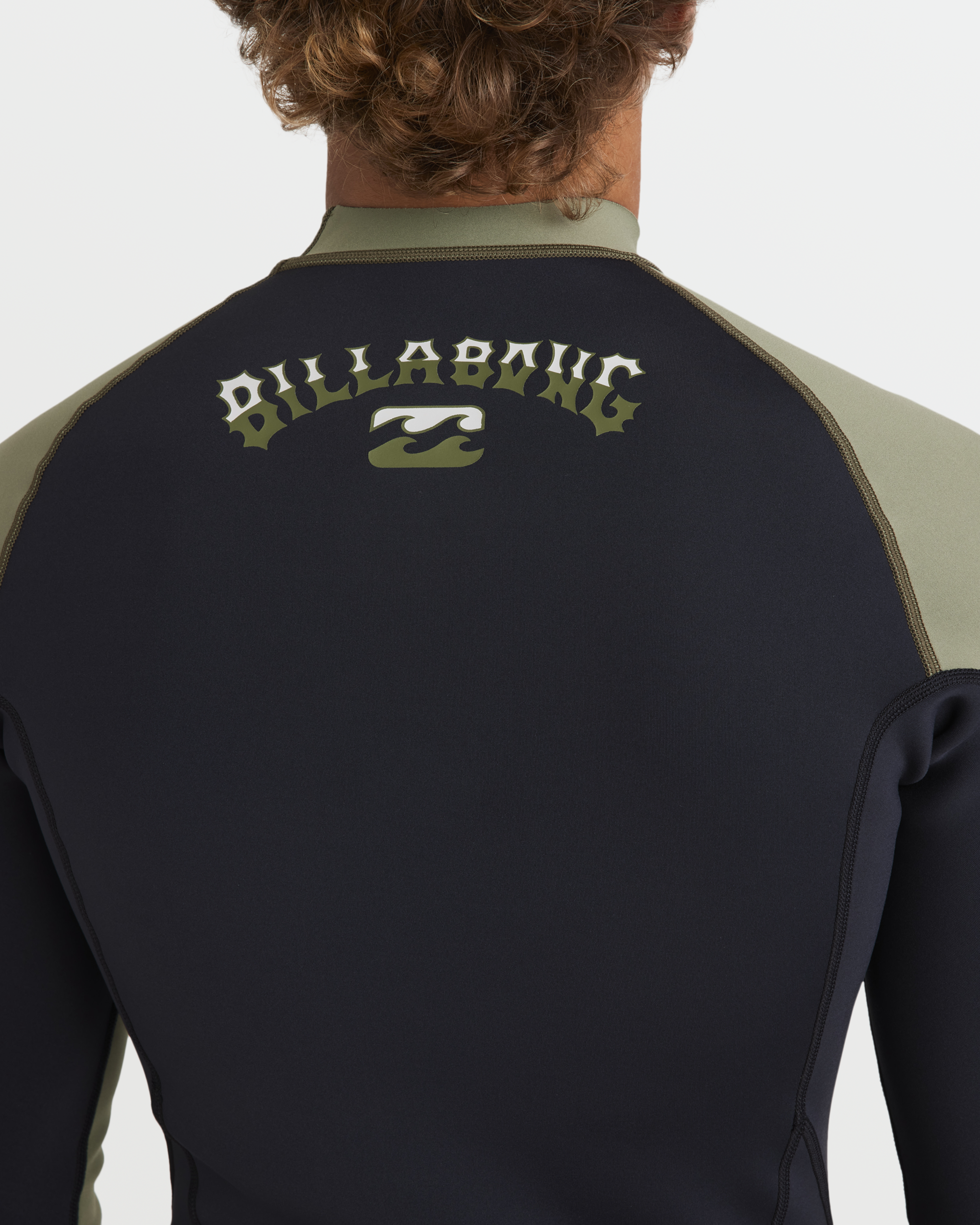 Billabong 1mm Absolute Natural Long Sleeve Jacket - Military