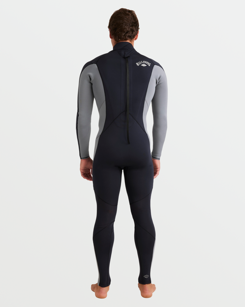 Billabong 3/2mm Absolute Natural Back Zip Fullsuit - Alloy