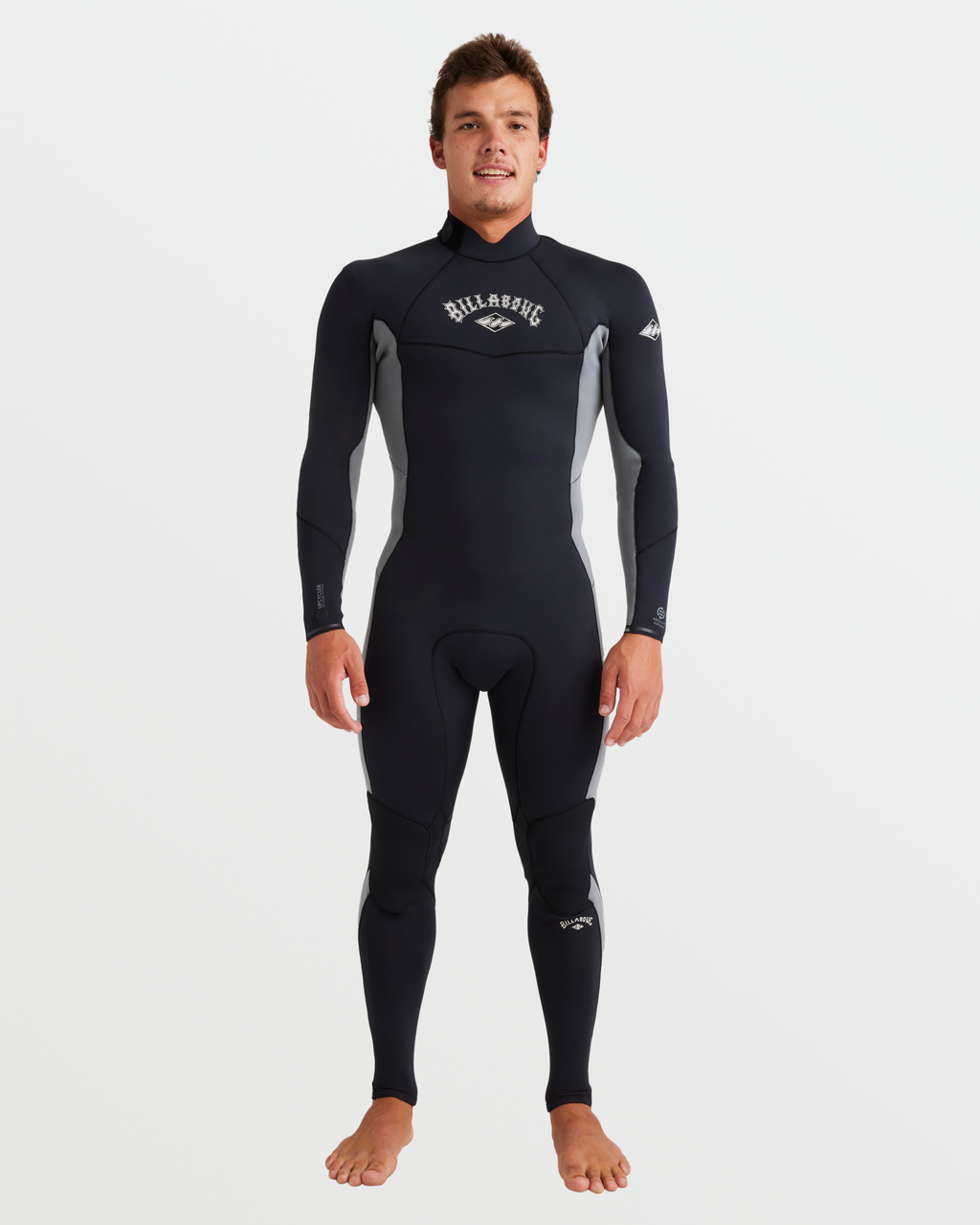 Billabong 3/2mm Absolute Natural Back Zip Fullsuit - Alloy