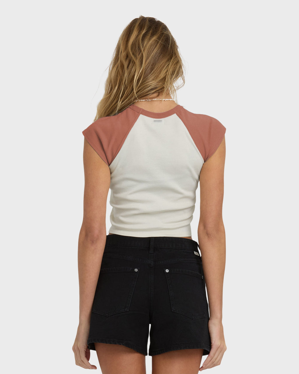 Billabong Forever Had Short Sleeve Raglan Tee - Sedona