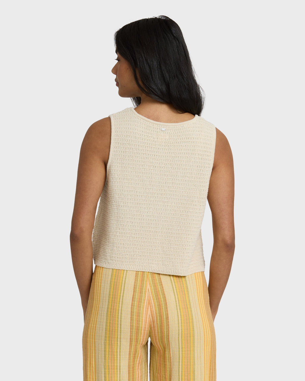 Billabong Need Now Sweater Tank Top - White Cap