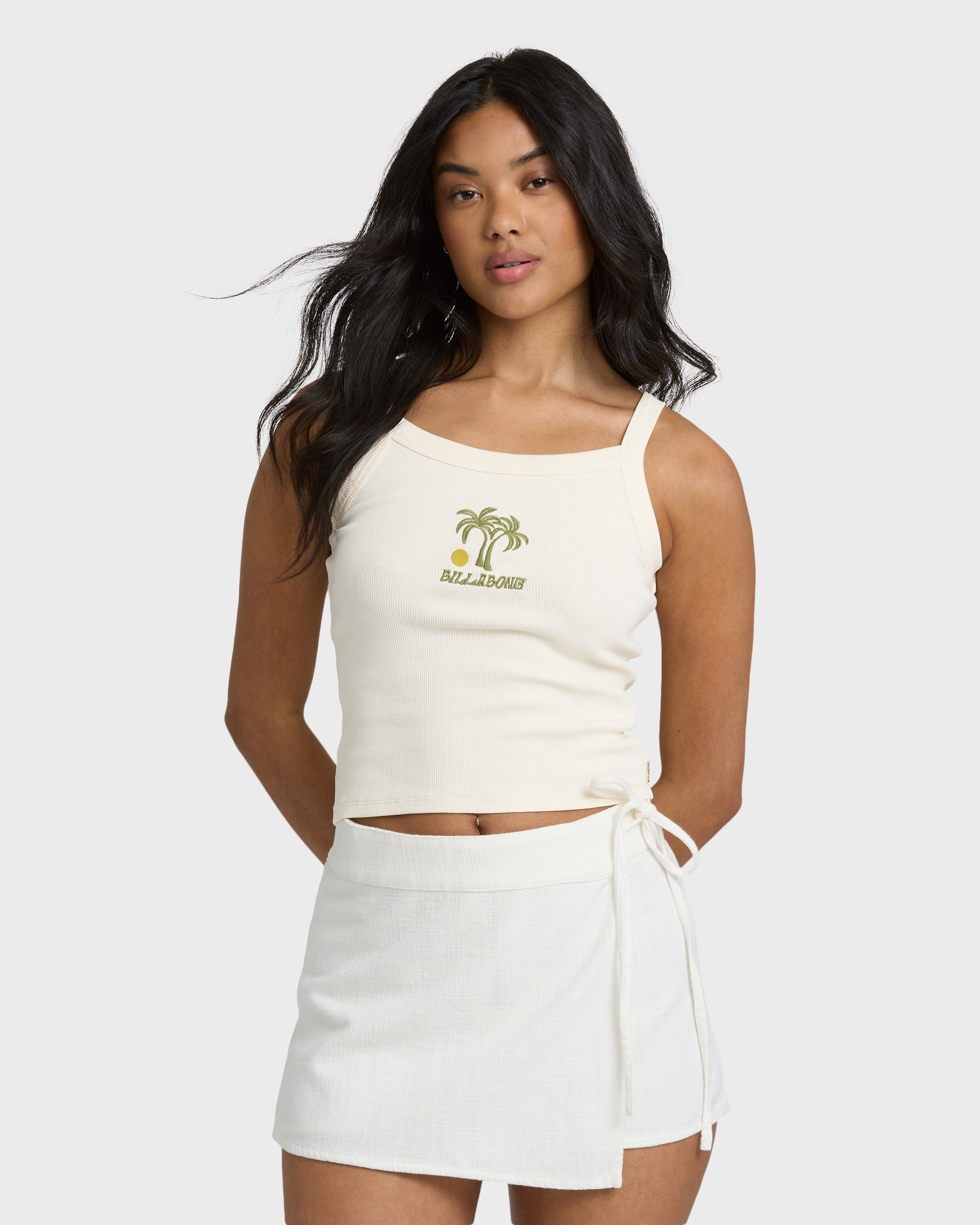 Billabong Day Trip Forever Tank Top - White Cap
