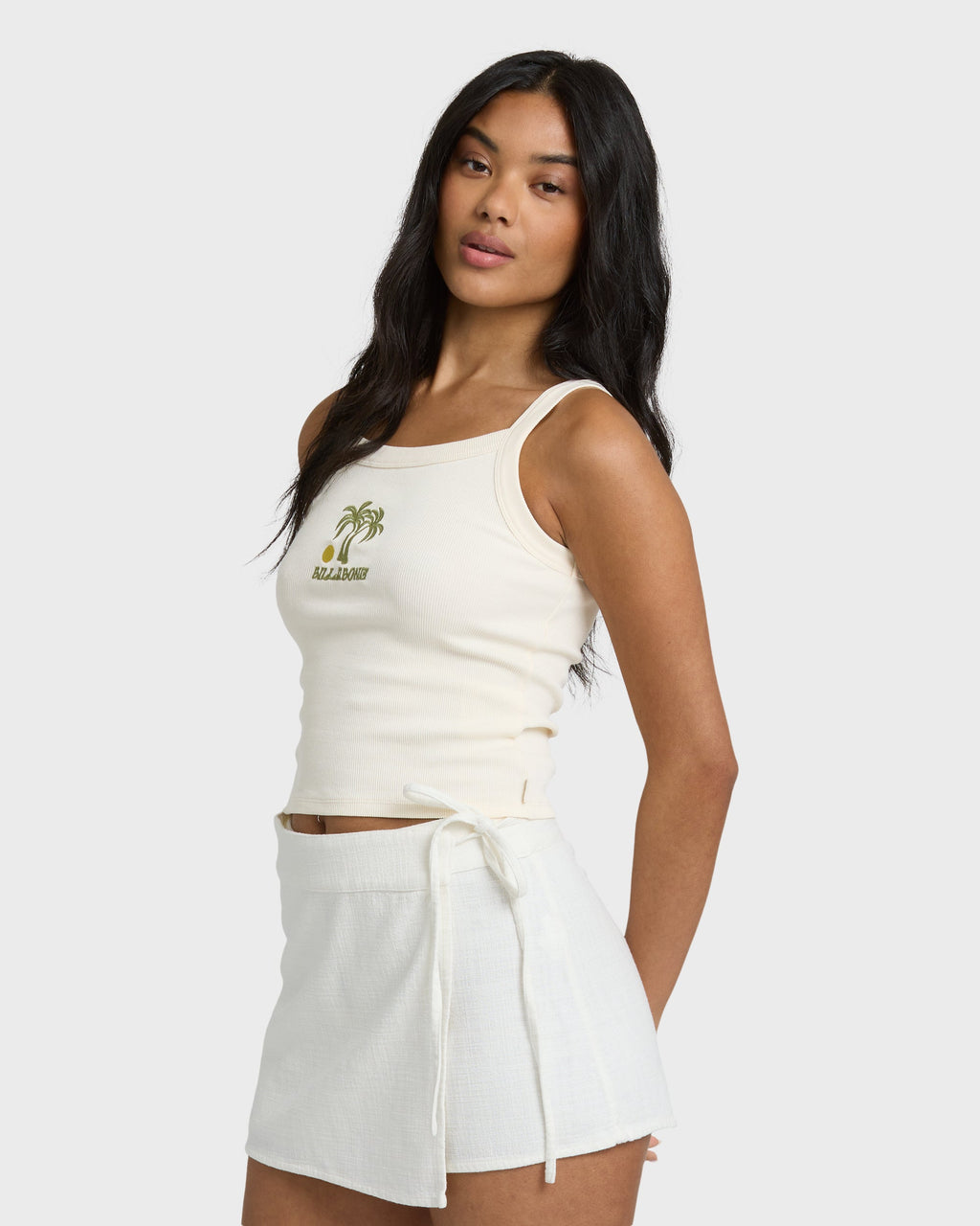 Billabong Day Trip Forever Tank Top - White Cap