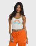 Billabong Schuyler Ringer Tank T-Shirt - Whitecap
