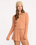 Billabong Paxton Long Sleeve Top - Sunburnt