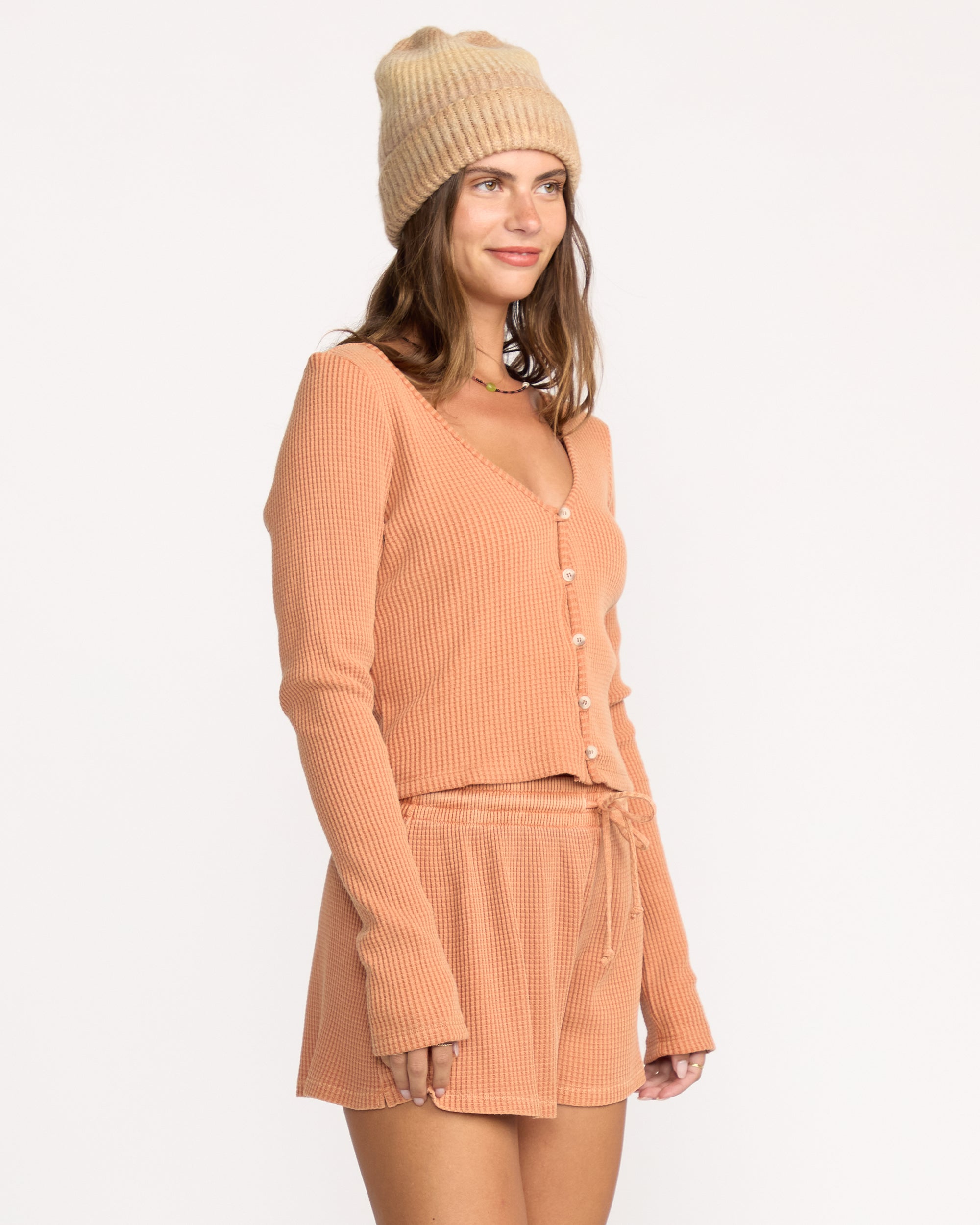 Billabong Paxton Long Sleeve Top - Sunburnt