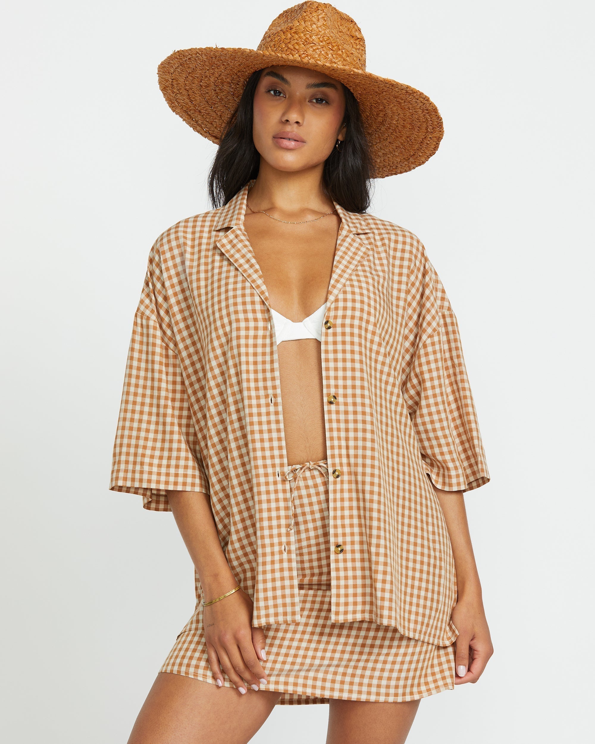 Billabong Beach Side Short Sleeve Shirt - Doeskin