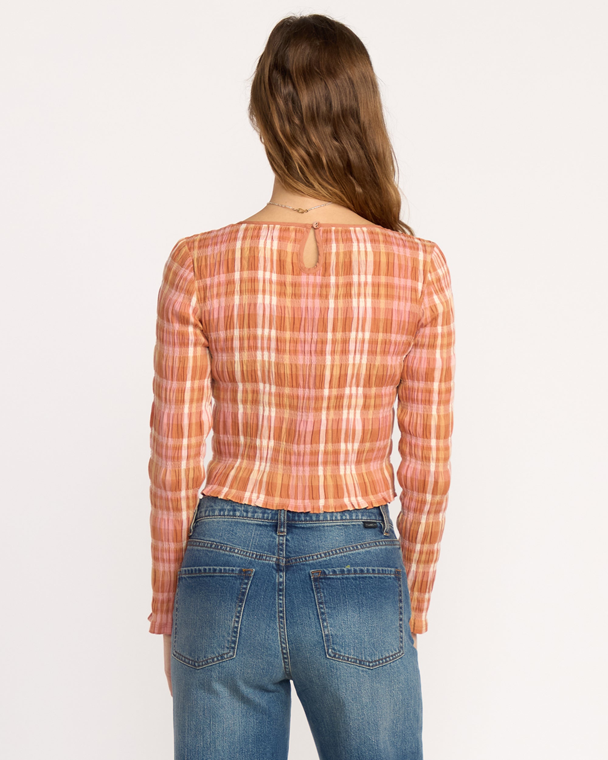 Billabong Check Me Out Long Sleeve Shirt - Sunburnt