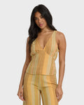 Billabong Hazy Daze Top - Brown Multi