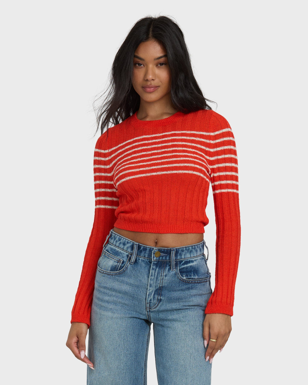 Billabong Clare Sweater - Red Aloha