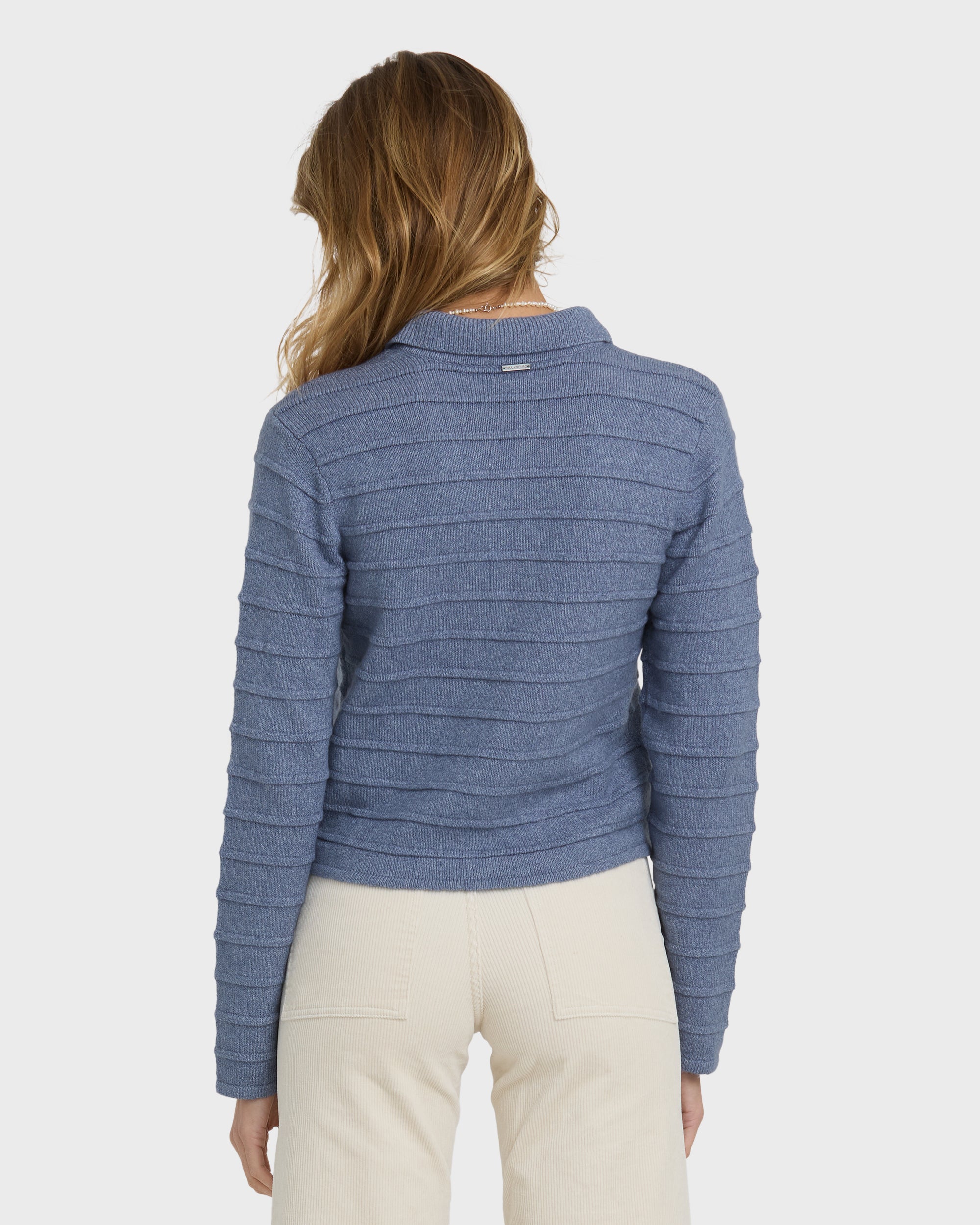 Billabong Ayla Sky Sweater - Stone Blue