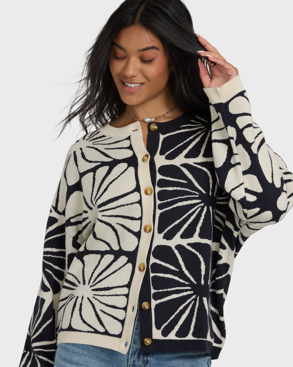 Billabong Overheated Cardi - Black Sands